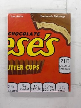 Tom Sachs: Handmade Paintings Hardcover Book